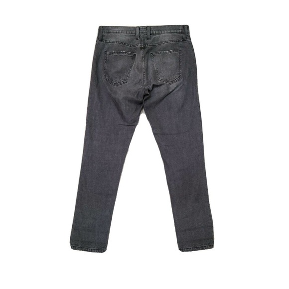 Current Elliott Gray The Fling Slim Boyfriend Cropped Womens Jeans Size 26 - Picture 3 of 4